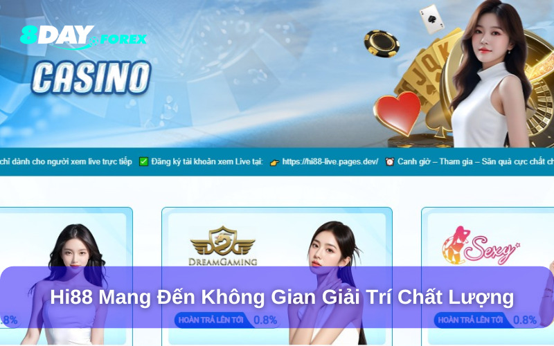 Hi88 sở hữu kho trò chơi phong phú và đa dạng